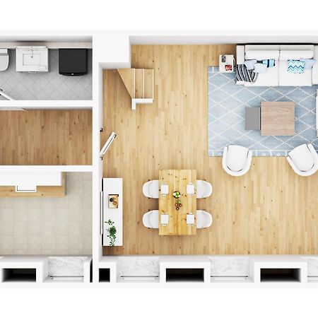Fewo1846 - Lille Petuhtante II - Elegante Vintage-Wohnung Mit 2 Schlafzimmern Flensborg Eksteriør billede