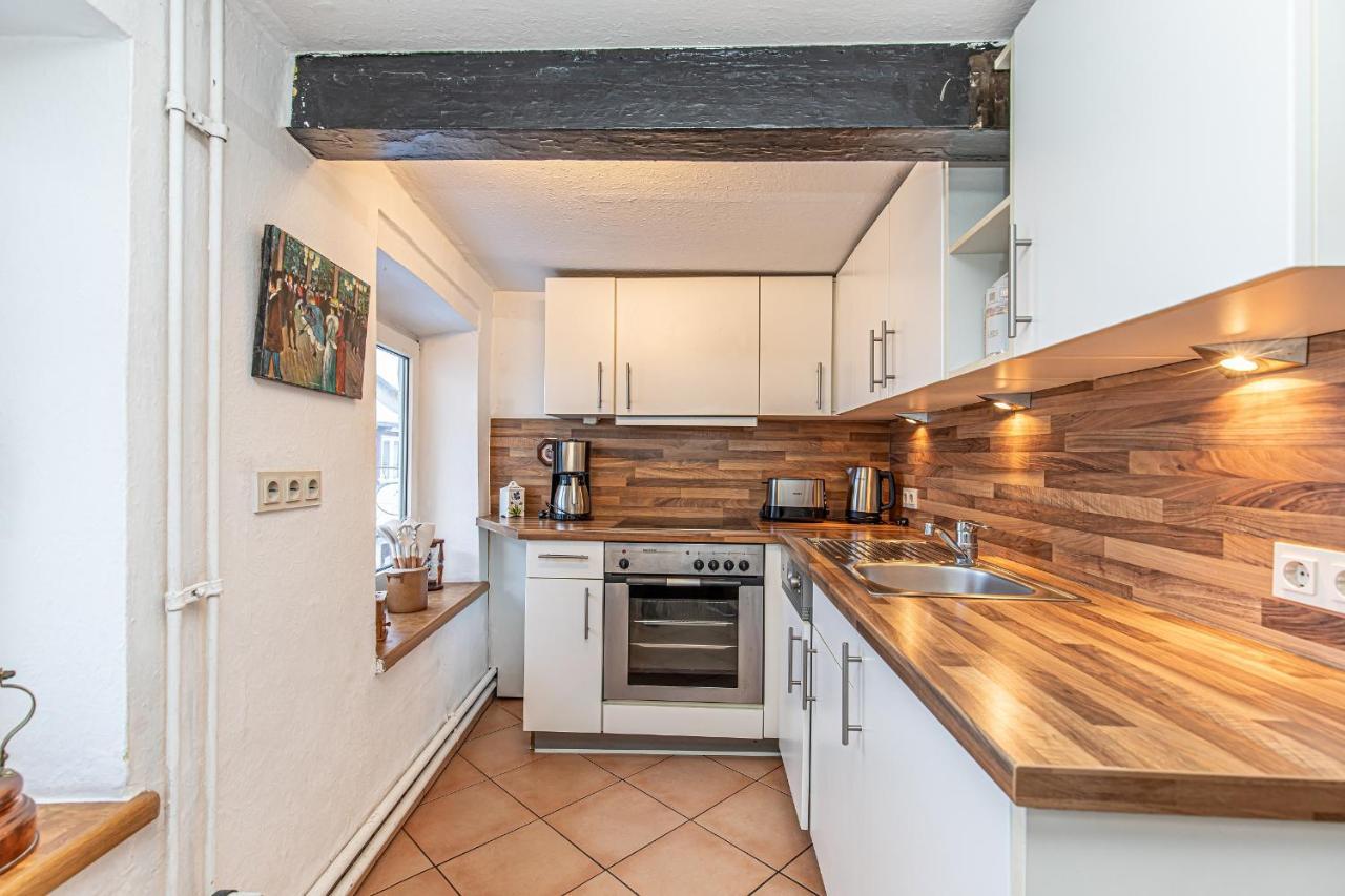 Fewo1846 - Lille Petuhtante II - Elegante Vintage-Wohnung Mit 2 Schlafzimmern Flensborg Eksteriør billede